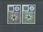 Nederland 1957, NVPH 700 t/m 701, Ongebruikt., Verzenden, Na 1940, Postfris