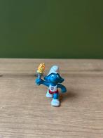 Smurf 20030 olympic uk england gb schlumpf schleich peyo, Ophalen of Verzenden, Zo goed als nieuw