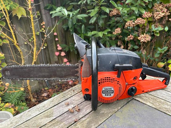 Sachs Dolmar 123, Tuin en Terras, Hand-tuingereedschap, Gebruikt, Ophalen of Verzenden
