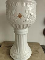 Antieke porceleinen vaas wit W.Germany  scheurich keramik., Ophalen