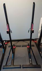 Haltersteun/squat rack, Sport en Fitness, Fitnessmaterialen, Ophalen, Zo goed als nieuw