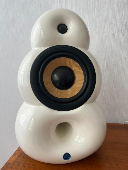 Scandyna Bigpods – Wit – Goede staat, Audio, Tv en Foto, Luidsprekers, Zo goed als nieuw, Front, Rear of Stereo speakers, 120 watt of meer