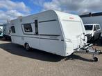 Dethleffs CAMPER STAPELBED VASTBED RONDZIT DAKAIRCO, Vast bed, Rondzit, Koelkast, Bedrijf