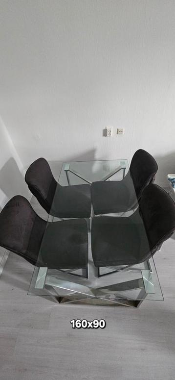 Eettafel zonder stoelen | dinner table without chairs  beschikbaar voor biedingen