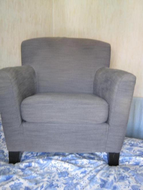 te koop IKEA fauteuil ekenas, Huis en Inrichting, Fauteuils, Zo goed als nieuw, Hout, Stof, 50 tot 75 cm, Minder dan 75 cm, Ophalen