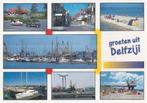 Sus189 gelopen ansichtkaart groeten uit delfzijl, Verzenden, 1980 tot heden, Gelopen