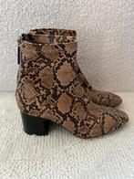 Enkel hakken / laarzen Zara maat 37, Schoenen met lage hakken, Bruin, Zara, Ophalen of Verzenden