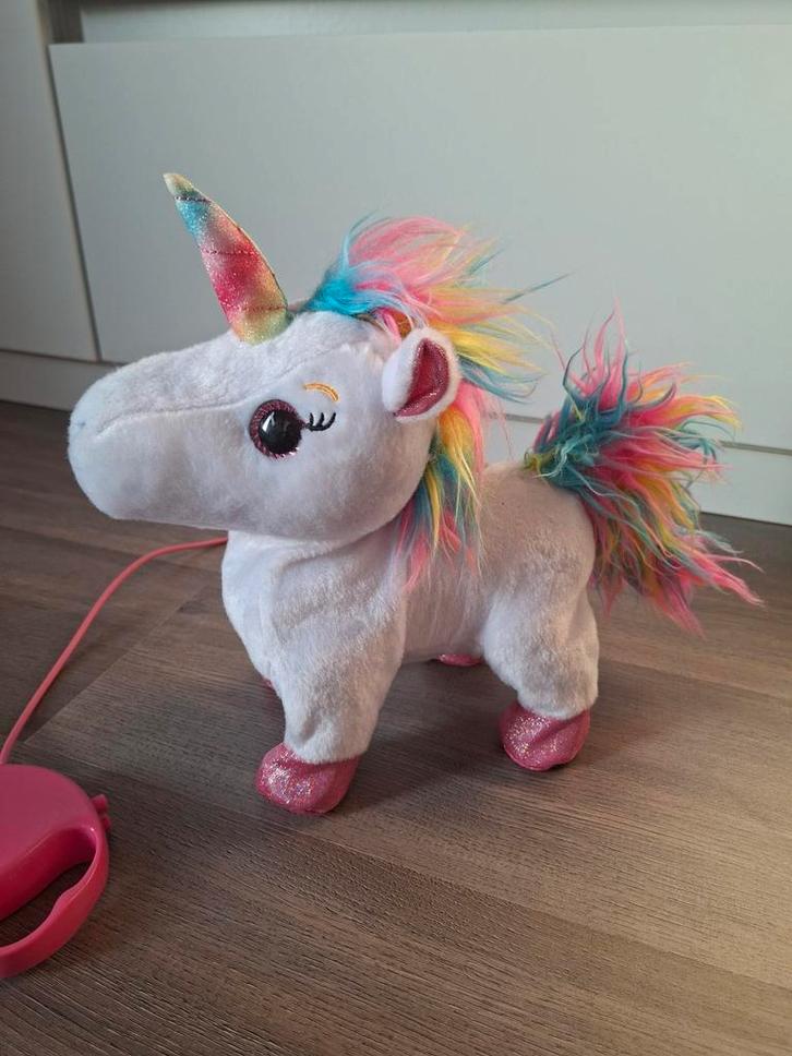 Wandelende eenhoorn met geluid, Kinderen en Baby's, Speelgoed | My Little Pony, Gebruikt, Ophalen of Verzenden