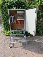 Nette bouwmeterkast op stander, Ophalen, Gebruikt