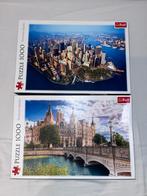 2 Trefl puzzels, Ophalen of Verzenden, 500 t/m 1500 stukjes, Zo goed als nieuw, Legpuzzel