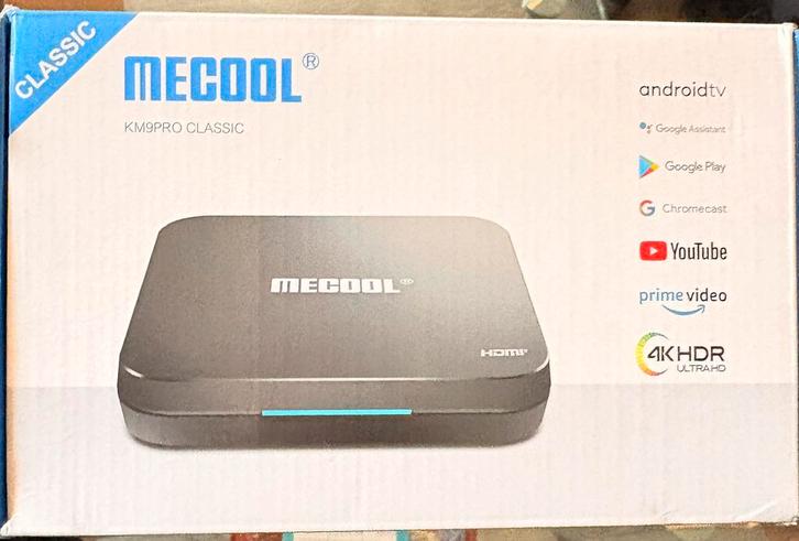 Mecool KM9 Pro Classic – Android TV Box 4K HDR, Audio, Tv en Foto, Televisie-accessoires, Nieuw, Ophalen of Verzenden