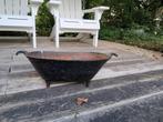 Oude gietijzeren schaal, Tuin en Terras, Ophalen