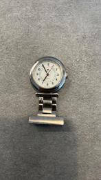 Oud verpleegstershorloge, Sieraden, Tassen en Uiterlijk, Horloges | Antiek, Ophalen of Verzenden, Staal, Overige merken, 1960 of later