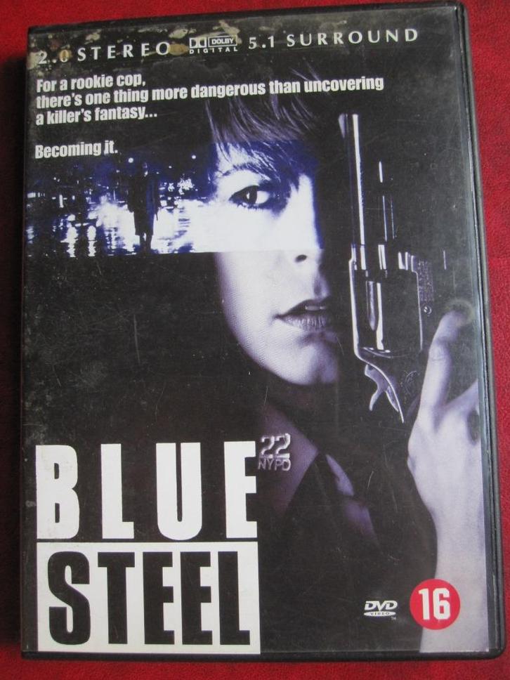 Blue Steel, Cd's en Dvd's, Dvd's | Thrillers en Misdaad, Zo goed als nieuw, Actiethriller, Vanaf 16 jaar, Ophalen of Verzenden