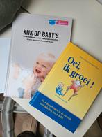Baby boeken oei ik groei + kijk op babys, Boeken, Zwangerschap en Opvoeding, Ophalen of Verzenden, Zo goed als nieuw