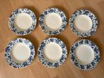 6 diepe borden BEATRIX Société Céramique Maestricht, Ophalen of Verzenden