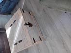 Salontafel 90 cm beide kleppen kunnen open, Huis en Inrichting, Tafels | Salontafels, Ophalen, 50 tot 100 cm, 50 tot 100 cm, Zo goed als nieuw