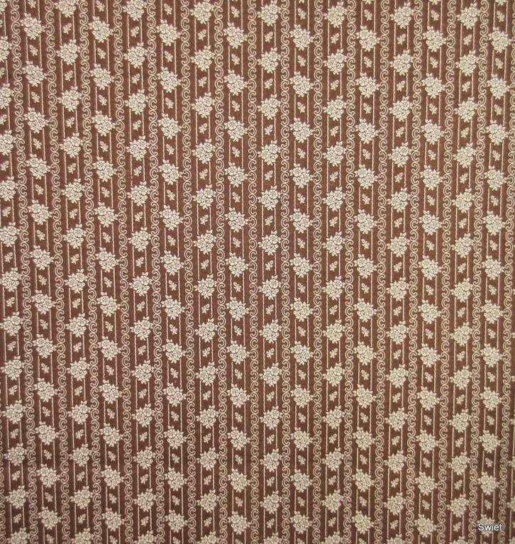 10964 Originele vintage retro stof stoffen gordijnstof Swiet, Hobby en Vrije tijd, Stoffen en Lappen, Nieuw, Overige materialen