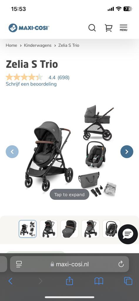 Maxi Cosi kinderwagen + maxi cosi, Kinderen en Baby's, Kinderwagens en Combinaties, Zo goed als nieuw, Maxi-Cosi, Ophalen of Verzenden