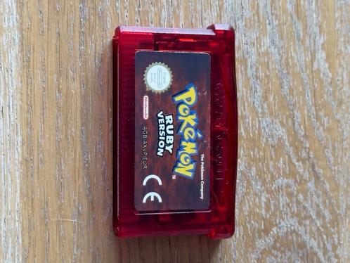 Originele Pokémon Ruby – Game Boy Advance, Spelcomputers en Games, Games | Nintendo Game Boy, Zo goed als nieuw, Role Playing Game (Rpg)