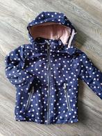 Winterjas met stippen maat 110, Kinderen en Baby's, Kinderkleding | Maat 110, Ophalen, Gebruikt, Meisje, Jas