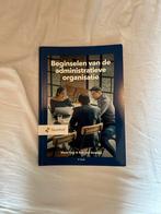 Beginselen van de Administratieve Organisatie, Ophalen of Verzenden, Zo goed als nieuw, Overige niveaus, Bedrijfseconomie of M&O