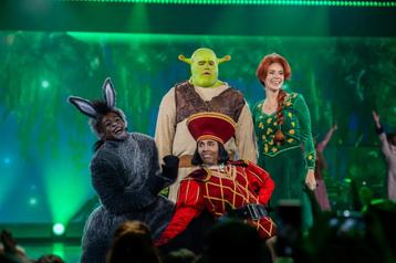 2 Kaartjes Shrek De Musical Zondag 20 Juli 16u RAI Amsterdam beschikbaar voor biedingen