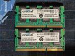16GB (2x 8GB) Crucial DDR3 1333 MHz, Computers en Software, RAM geheugen, DDR3, Ophalen of Verzenden, Zo goed als nieuw, Laptop
