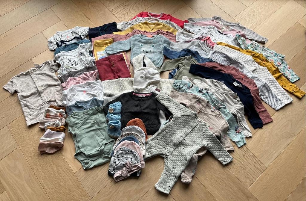 Babykleding maat 56 jongens en meisjes, Kinderen en Baby's, Ophalen of Verzenden, Zo goed als nieuw