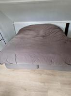 IKEA Boxspring 160x220cm, 160 cm, Grijs, Ophalen of Verzenden, 220 cm