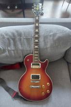 Luxor Les Paul Custom Cherryburst, Ophalen of Verzenden, Gebruikt, Solid body, Overige merken