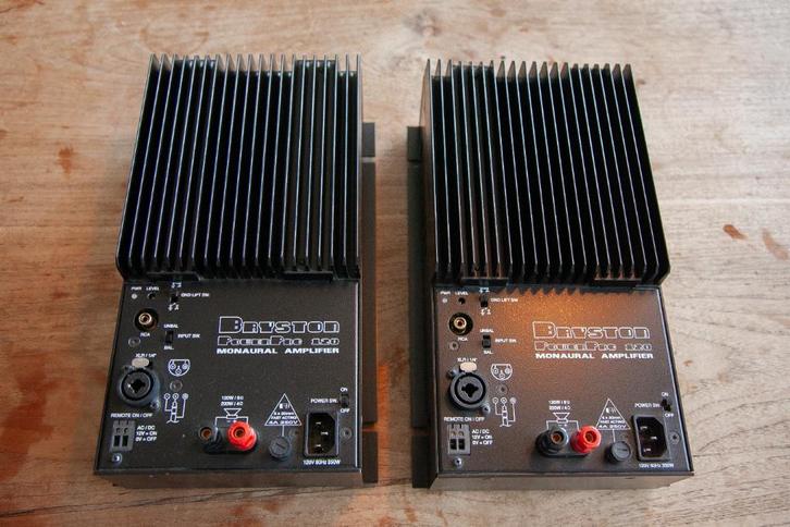 2x Bryston monoblock te koop, Audio, Tv en Foto, Versterkers en Receivers, Gebruikt, 120 watt of meer, Overige merken, Ophalen of Verzenden