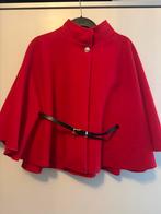 Rode Cape met Riem - H&M poncho, Kleding | Dames, Maat 38/40 (M), Nieuw, Ophalen of Verzenden, Jasje