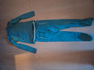 Kledingsetje meisje, zeegroen maat 134 beschikbaar voor biedingen