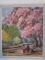 Schilderij Indonesië, Ophalen of Verzenden