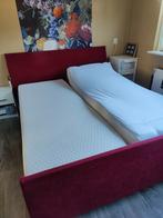 Bed verstelbaar 160x200, Huis en Inrichting, Slaapkamer | Boxsprings, Ophalen, Tweepersoons, Zo goed als nieuw, 200 cm