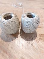 🧶18 bollen natuurlijk touw., Doe-het-zelf en Verbouw, Ophalen of Verzenden, Nieuw
