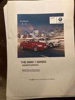 Gratis BMW 1 Serie Handleiding / Owners Manual, Ophalen of Verzenden