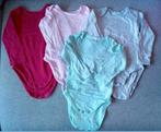 Izgs! Set van 4 x romper met lange mouw Wibra/Hema. Mt 62/68, Kinderen en Baby's, Babykleding | Maat 62, Nacht- of Onderkleding