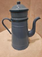 Mooie emaille ( koffie) kan, Antiek en Kunst, Ophalen of Verzenden