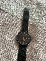 Zwart horloge Zinzi, Sieraden, Tassen en Uiterlijk, Horloges | Dames, Ophalen of Verzenden, Zo goed als nieuw, Overige merken