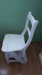 Brocante trapstoel/ bibliotheek trap uit Frankrijk., Ophalen, Gebruikt, Bruin, Eén