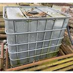IBC container, Tuin en Terras, Regentonnen, Ophalen of Verzenden, 150 liter of meer, Metaal, Zo goed als nieuw