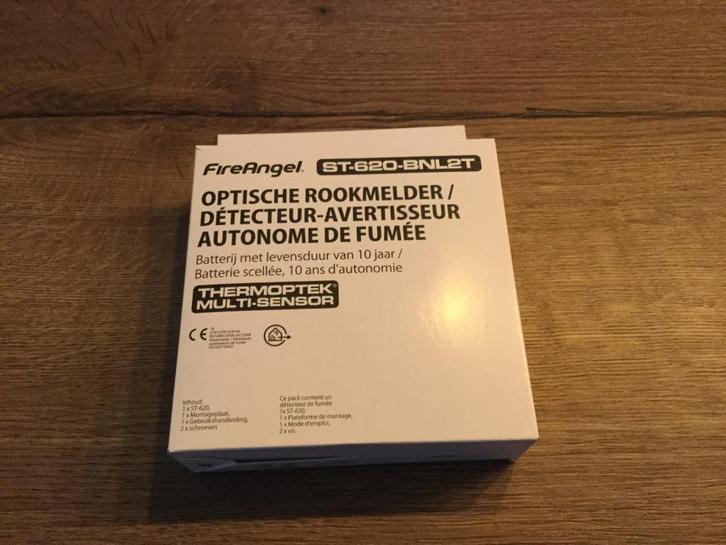 Fireangel ST-620-BNL2T optische rookmelder, Doe-het-zelf en Verbouw, Alarmsystemen, Nieuw, Detector, Sensor of Melder, Rook, Ophalen of Verzenden