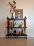 Vintage design Midcentury Stokkenkast roomdivider wandmeubel, Ophalen of Verzenden, Gebruikt