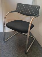 Vitra Visavis design stoel, kleur zwart, Huis en Inrichting, Stoelen, Ophalen of Verzenden, Zo goed als nieuw, Zwart, Eén