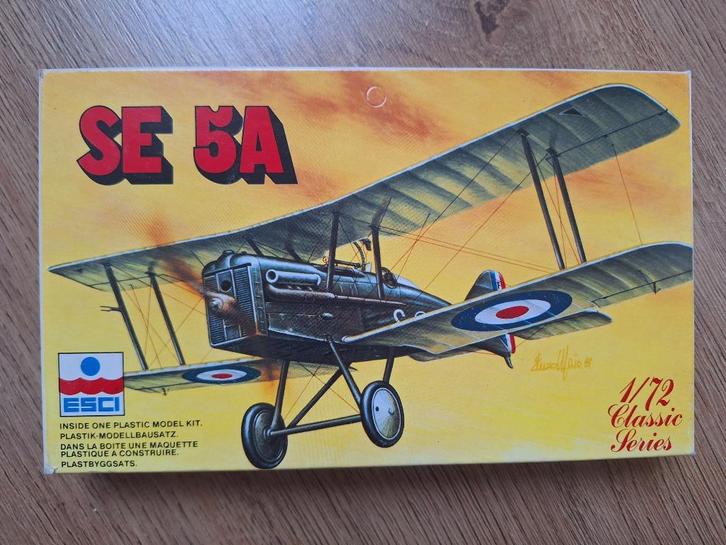 1:72 1/72 ESCI SE 5A, Hobby en Vrije tijd, Modelbouw | Vliegtuigen en Helikopters, Zo goed als nieuw, Vliegtuig, 1:72 tot 1:144