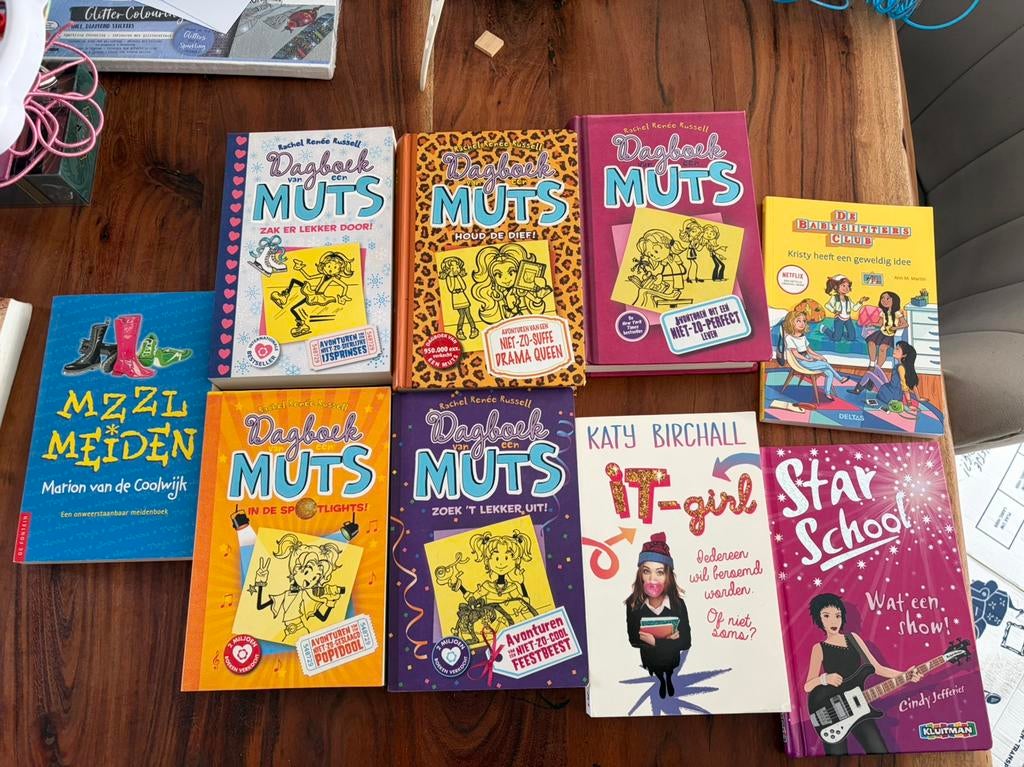 Meiden boeken, Ophalen, Zo goed als nieuw