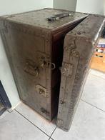 Antieke oude reiskoffer, Huis en Inrichting, Woonaccessoires | Kisten, Ophalen, Gebruikt, 50 tot 75 cm, 75 cm of meer