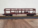 Modeltrein Ho auto transporter, Hobby en Vrije tijd, Modeltreinen | H0, Gelijkstroom, Fleischmann, Wagon, Ophalen of Verzenden